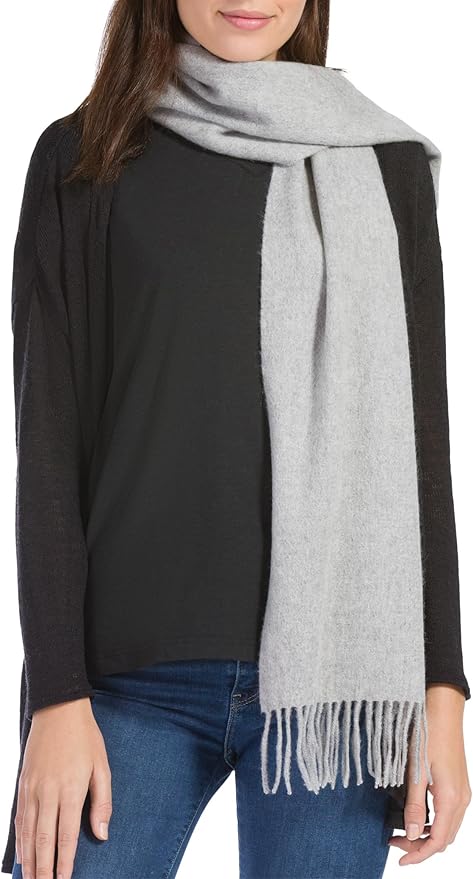 Fishers Finery Women's 100% Pure Cashmere Winter Scarf