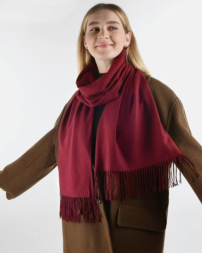 FURTALK Winter Scarf for Women Pashmina Shawl Wraps Soft Warm Fashion Blanket Scarves Gifts