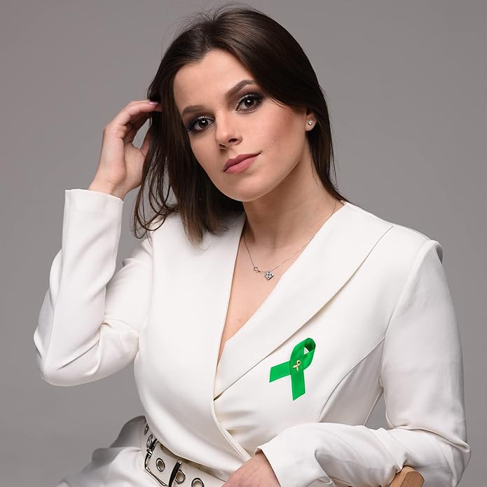 1/2/5/10/25/50/100pcs Satin Awareness Ribbon Pins (Pick your color), for Cancer & Disease Awareness, Bulk Quantities for Fundraising, Events, Gift Giving