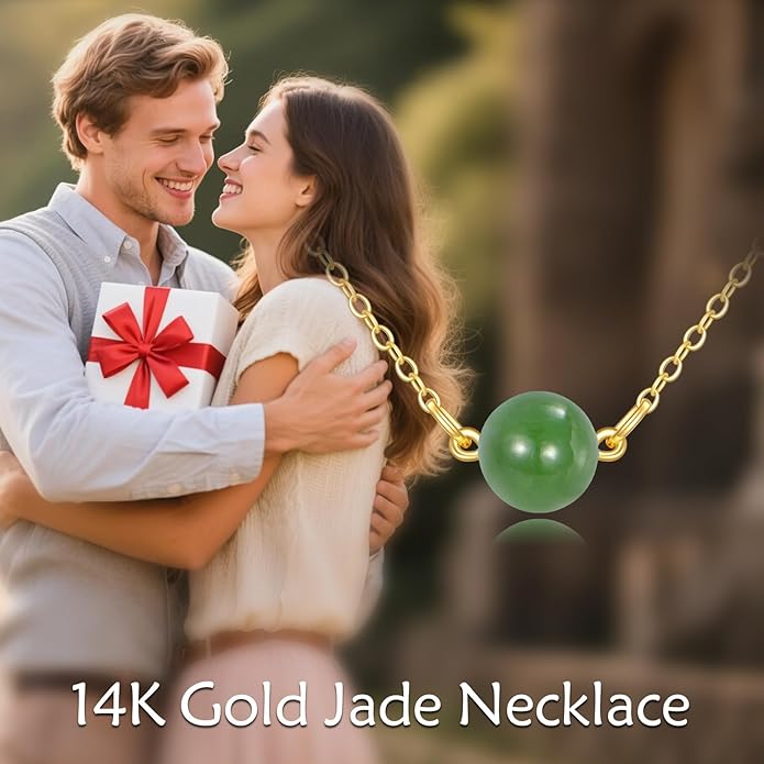 KECHO 14K Real Gold Freshwater Cultured Pearl Pendant Necklace 14K Solid Gold Jewelry Anniversary Birthday Gifts for Women