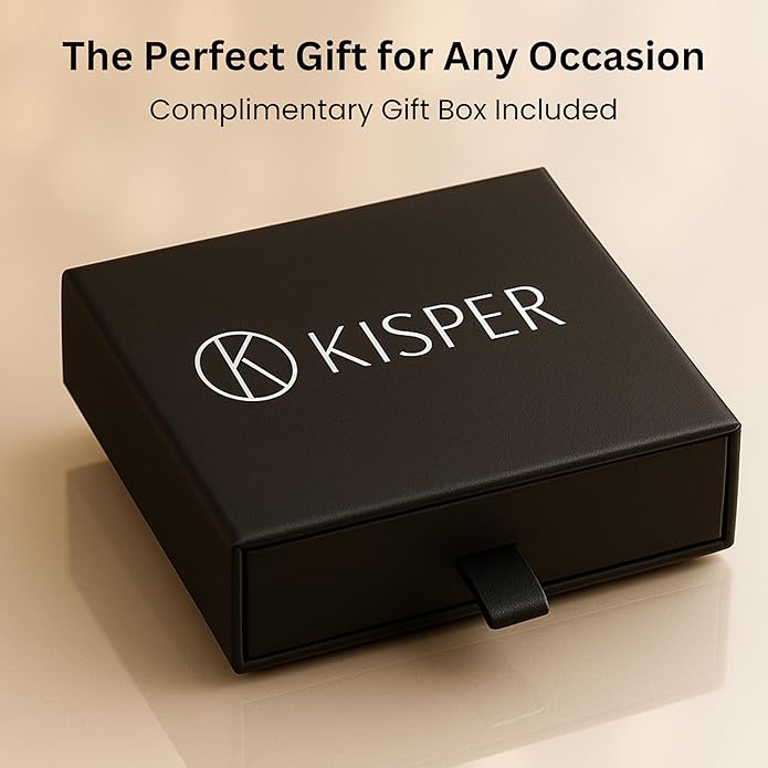 KISPER Tennis Bracelet for Women - 24K White Gold or Gold Plated Round Cut AAAAA CZ, 3mm/4mm Width, Elegant Jewelry Gift, 6.5/7/7.5 Inch