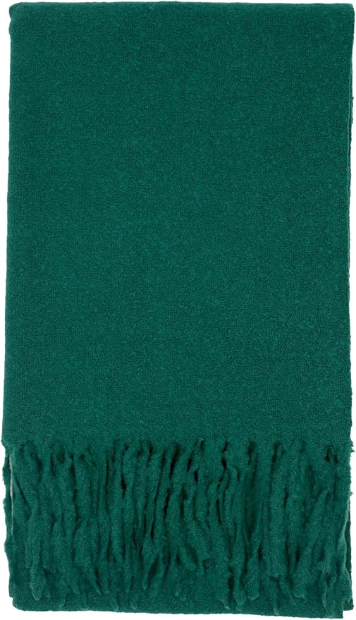 Achillea Warm Cashmere-Feel Winter Scarf – Thick Pashmina Shawl Wrap for Cold Weather