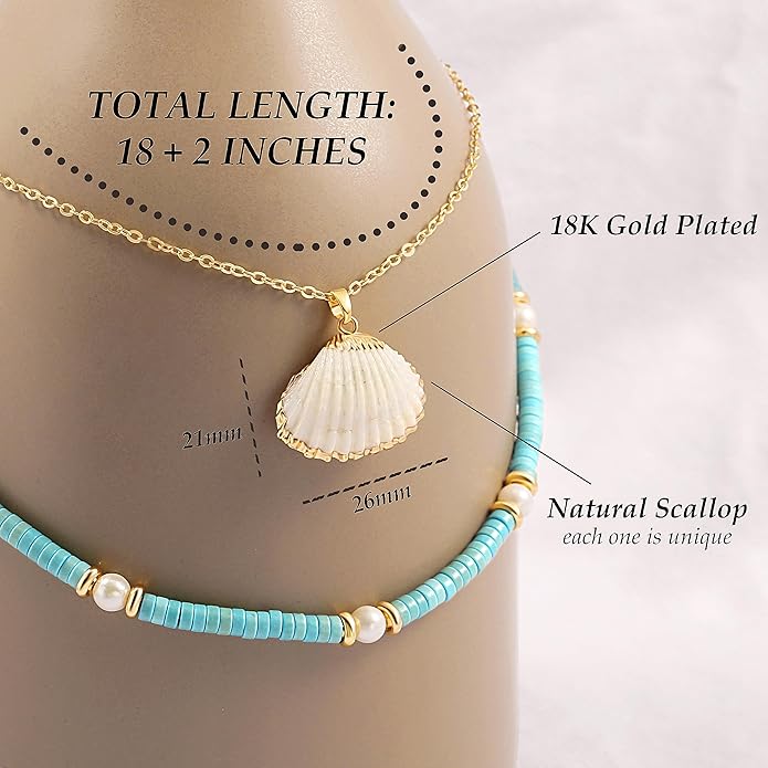 CANEVINKA 18K Gold Plate Coin Pendant Necklace for Women Dainty Compass Sunflower Necklaces Personalized Chain Layered Jewelry