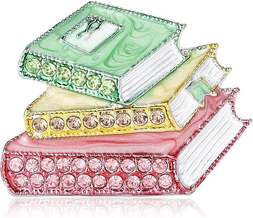 Soumimi Rhinestone Brooch Pin Crystal Brooches for Women Lapel Pin Dress Accessories Birthday Christmas Gift for Wife Mom