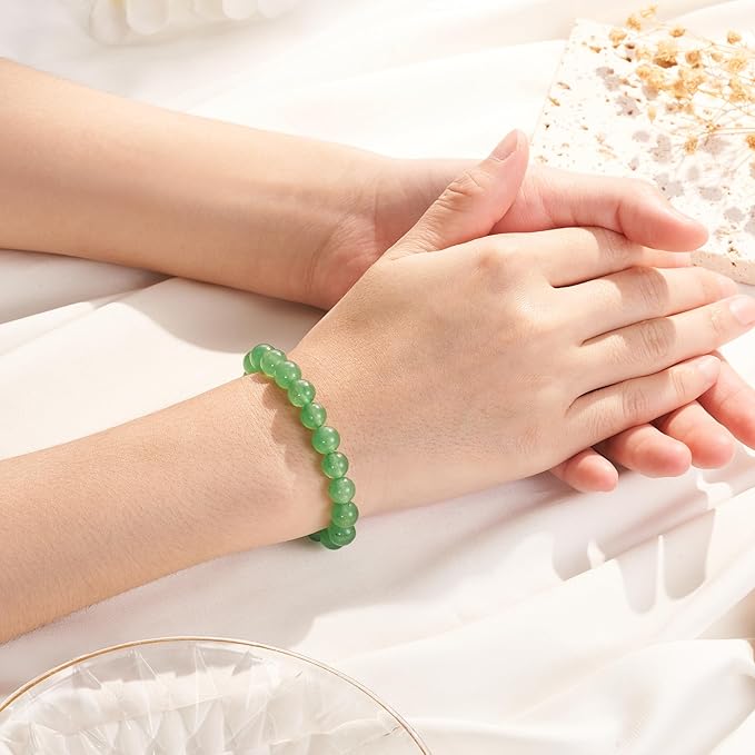 Seyaa Jade Bracelet for Women, Good Luck Beaded Bracelet for Women, Birthday Christmas Mothers'day Gift for Mom