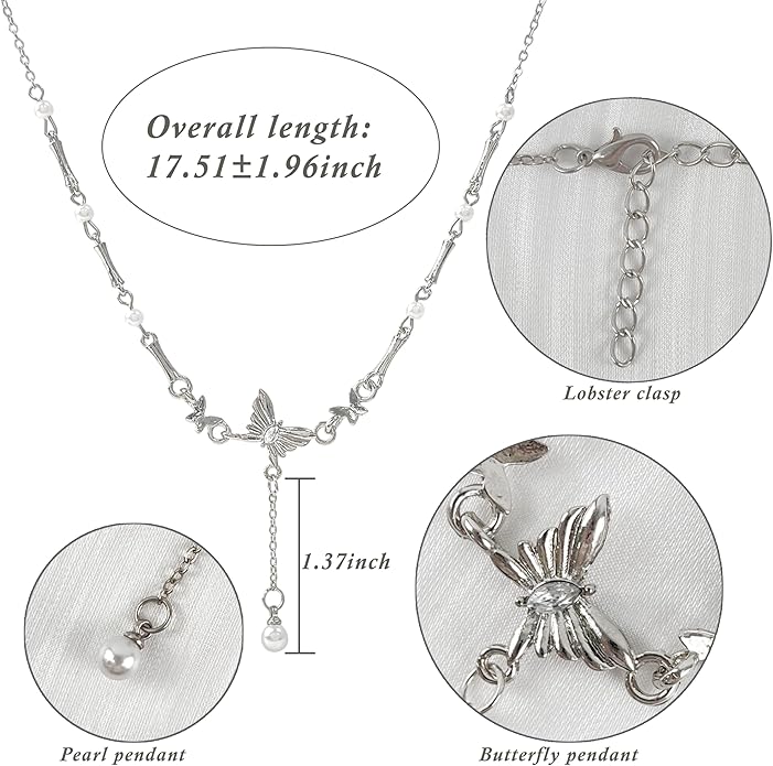 Irregular Y2k Long Y-shaped Necklace with Zircon Inlaid Sparkling Brick Tassel Pendant Double-Layer Chain High-end Fashion Accessory Women's