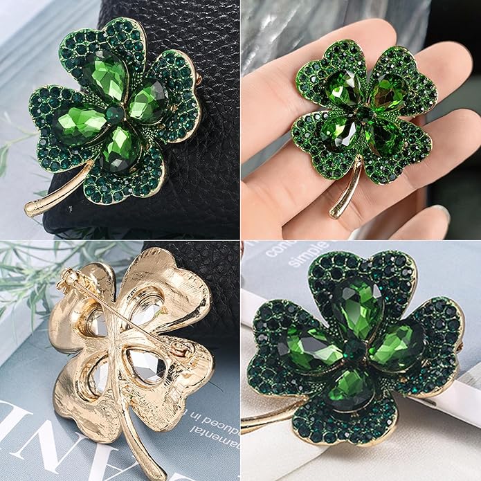 la luen Brooch Pins For Women Fashion Elegant Brooches Lapel Badges Coat Sweater Scarves Shawl Dress Accessory Wedding Party Prom Jewelry