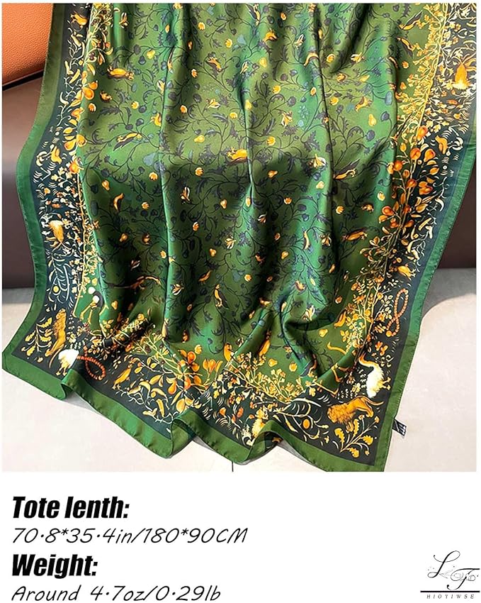 Hioyiwse Shawl Scarf For Women Lightweight Scarves Floral Pattern Formal Evening Dressesformal Shawl Summer Wraps