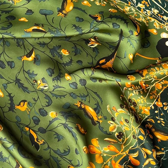 Long Silk Like Scarf Lightweight Satin Scarves Large Sunscreen Shawl Wrap for Women