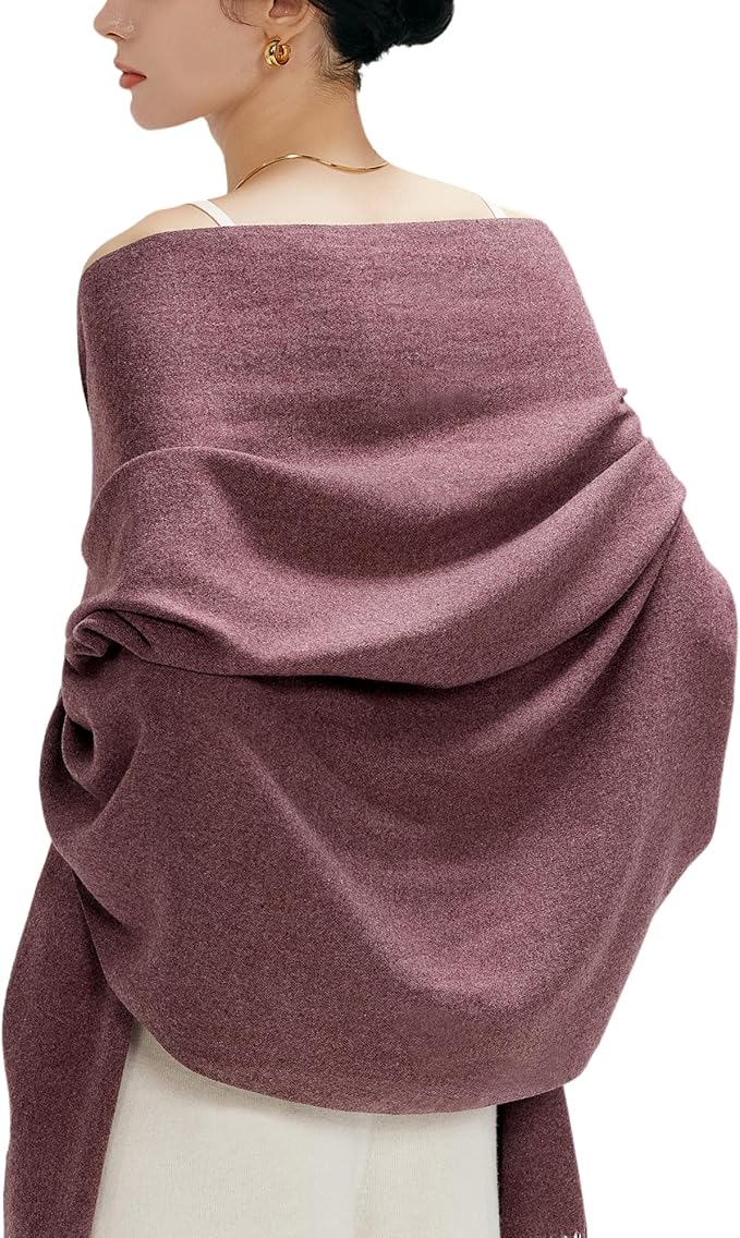 maamgic Women's Winter Scarf Soft Warm Scarf for Women Cozy Shawl Wraps for Women Lightweight Pashmina Style Wrap