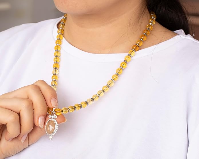 Natural Carnelian Agate Silver Pendant, Genuine Black Onyx Beaded Necklace, Gemstone Strong Necklace, 18x13 Cabachon, Fashion Dainty Jewelry, Healing Crystal Chakra Necklace, Minimalist Necklace