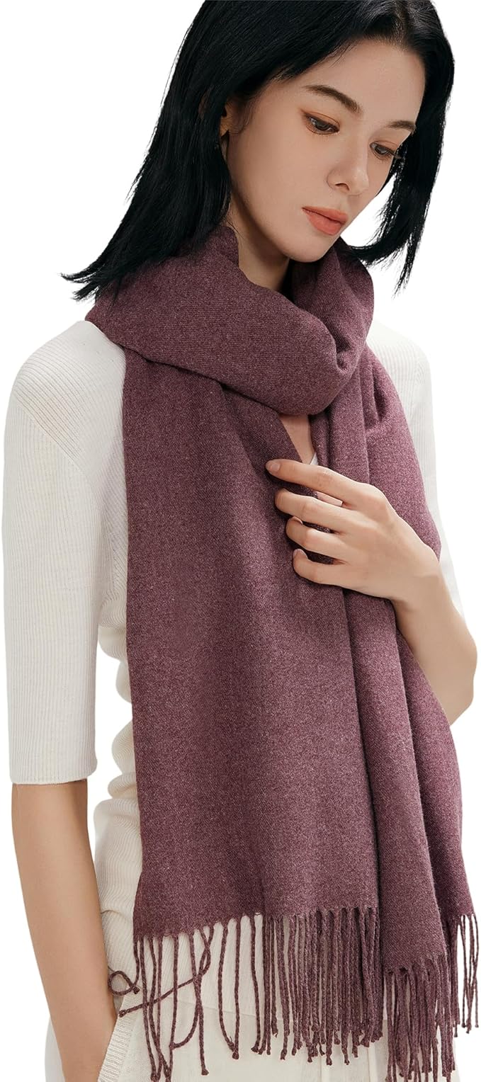 maamgic Women's Winter Scarf Soft Warm Scarf for Women Cozy Shawl Wraps for Women Lightweight Pashmina Style Wrap