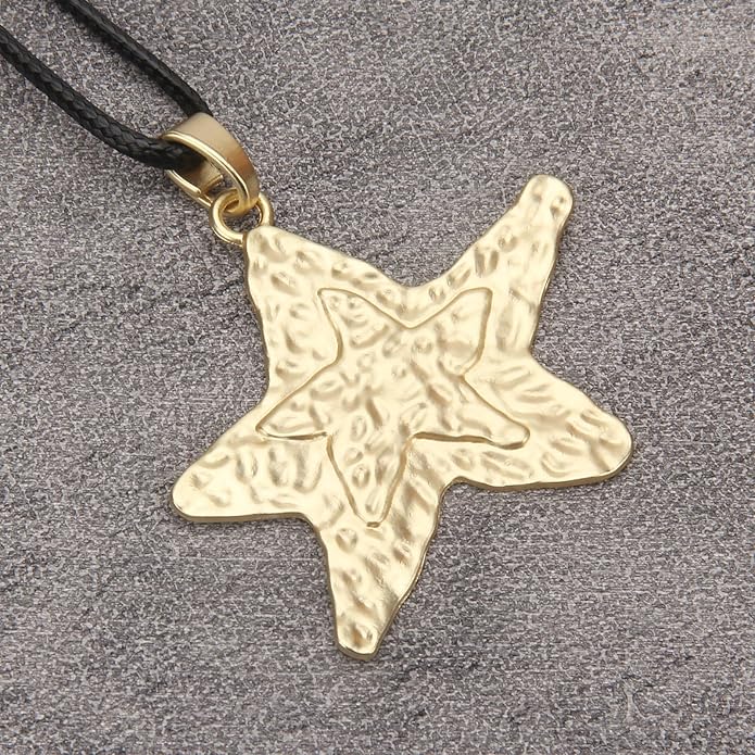 Boho Necklaces for Women Chunky Circle Necklace Layered Boho Circle Leather Choker Necklace Long Vintage Necklaces Bohemian Jewlery Gifts