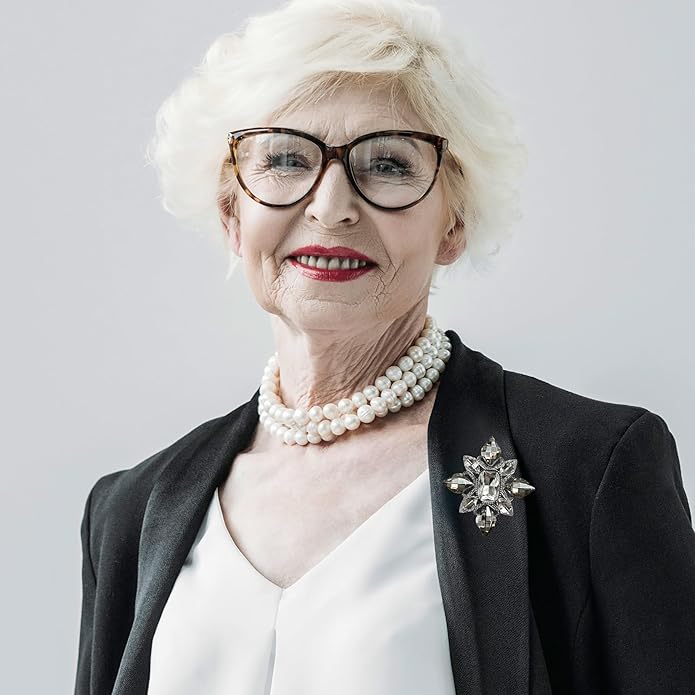 Womens Brooches and Pins for Girls Fashion Statement Jewelry