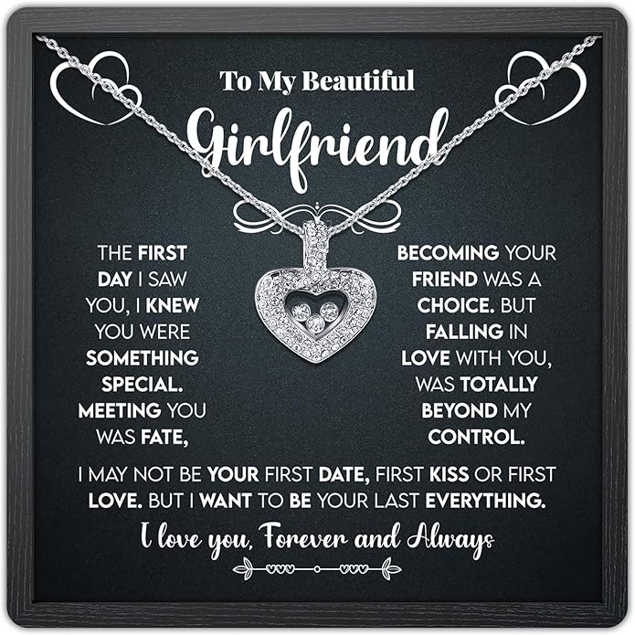 TRYNDI To My Wife Necklace from Husband - Soulmate, Girlfriend, Fiance Gift for Anniversary, Birthday, Christmas, Valentine's Day, Mother's Day - Romantic Wife Christmas Gift ideas