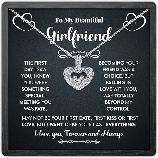 TRYNDI To My Wife Necklace from Husband - Soulmate, Girlfriend, Fiance Gift for Anniversary, Birthday, Christmas, Valentine's Day, Mother's Day - Romantic Wife Christmas Gift ideas