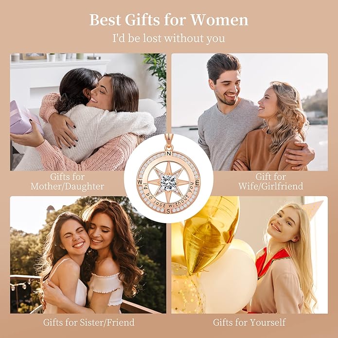 Meeshi Birthday Gifts Ideas for Wife Anniversary Valentines Day Birthday Necklace Gift for Women