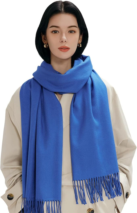 maamgic Women's Winter Scarf Soft Warm Scarf for Women Cozy Shawl Wraps for Women Lightweight Pashmina Style Wrap