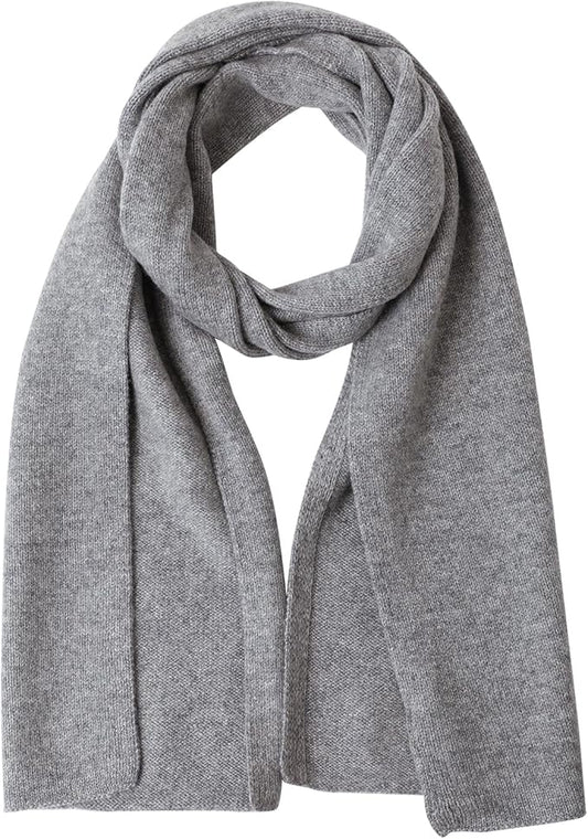 NUOHEMULE Luxury 100% Cashmere Scarf for Women & Men, 59''x10'' Extra Warm Winter Scarf, Blanket Scarves in Premium Gift Box