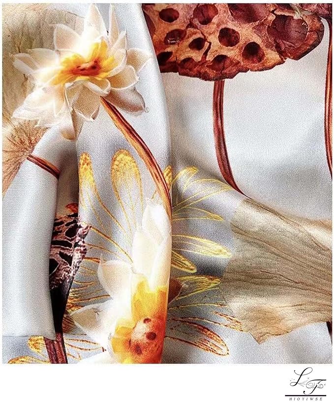 Hioyiwse Shawl Scarf For Women Lightweight Scarves Floral Pattern Formal Evening Dressesformal Shawl Summer Wraps