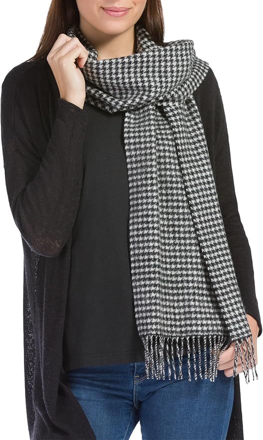 Fishers Finery Women's 100% Pure Cashmere Winter Scarf