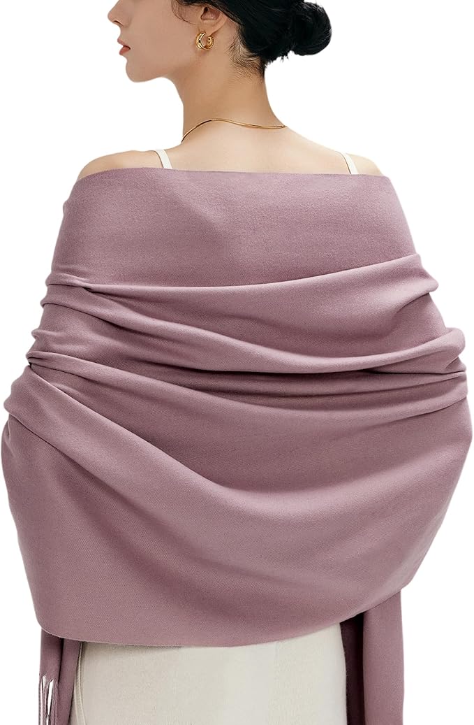 maamgic Women's Winter Scarf Soft Warm Scarf for Women Cozy Shawl Wraps for Women Lightweight Pashmina Style Wrap
