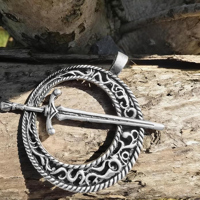 S925 Sterling Silver Viking Pendant, Norse Mythology Inspired Men's Jewelry, Perfect for Necklaces, Gift for Father's Day, Christmas, Birthday