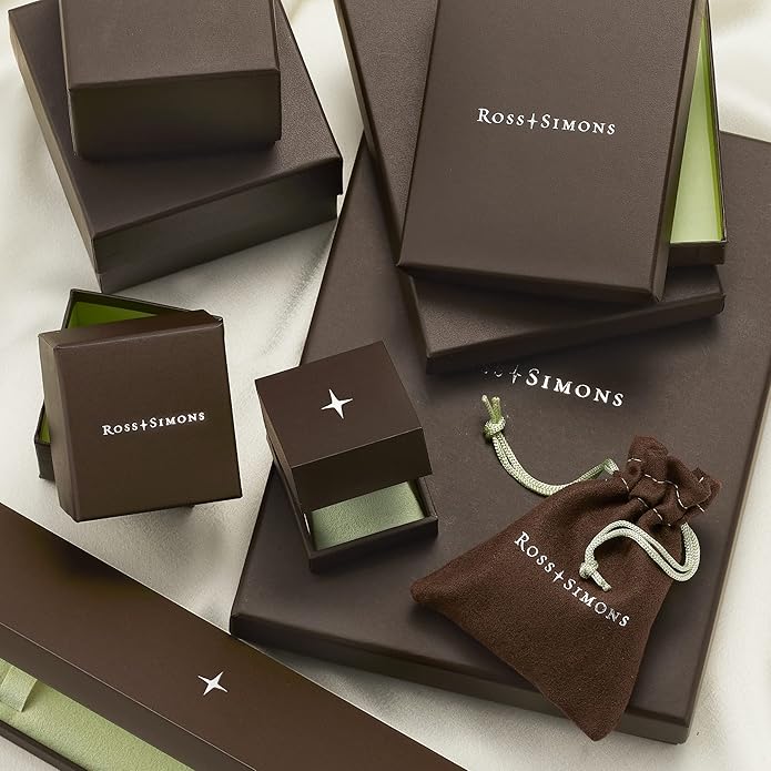 Ross-Simons 0.10 ct. t.w. Diamond Ribbon Pin in Sterling Silver