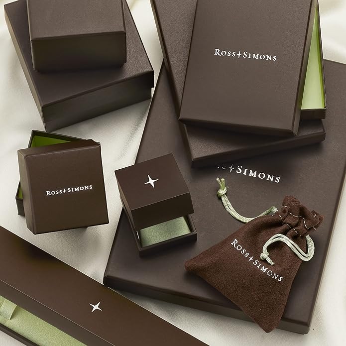 Ross-Simons 0.10 ct. t.w. Diamond Ribbon Pin in Sterling Silver