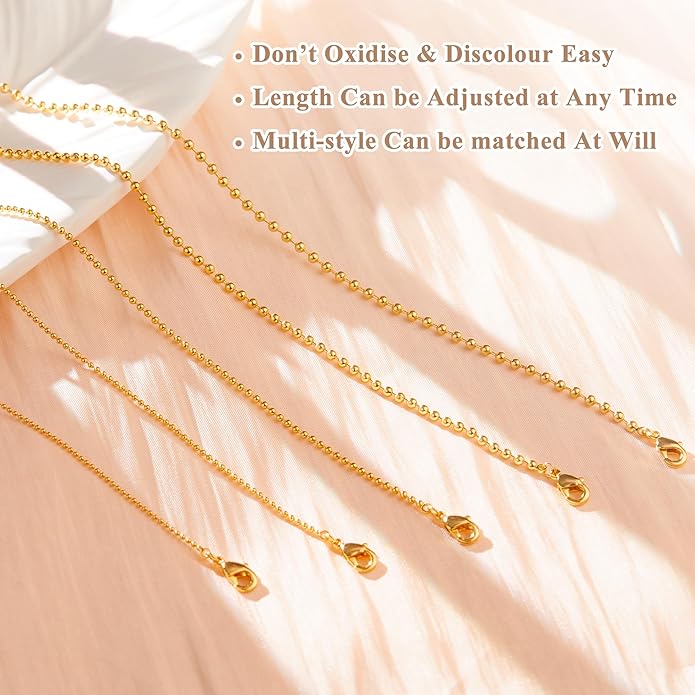 Gold Bracelets for Women Non Tainish,Dainty Bracelets Stack for Women Trendy, Gold Plated Cuff Bracelets Stack With Beaded Cuban Paperclip Snake Rope Bangle Hand Chain Jewelry Gifts for Women