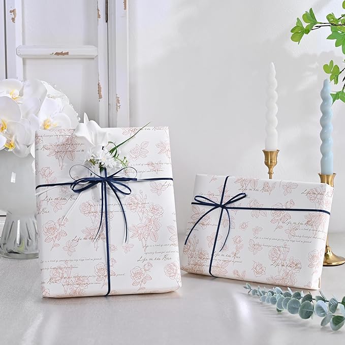 LEEQE Double Face Navy Blue Satin Thin Ribbon 1/8 inch X 50 Yards Polyester Navy Blue Ribbon for Gift Wrapping Very Suitable for Weddings Party Hair Bow Invitation Decorations and More