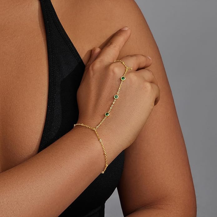 Gold Bracelets for Women Non Tainish,Dainty Bracelets Stack for Women Trendy, Gold Plated Cuff Bracelets Stack With Beaded Cuban Paperclip Snake Rope Bangle Hand Chain Jewelry Gifts for Women