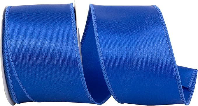 Reliant Ribbon 92575W-050-40F Ribbon, 2-1/2 Inch X 10 Yards, Royal Blue