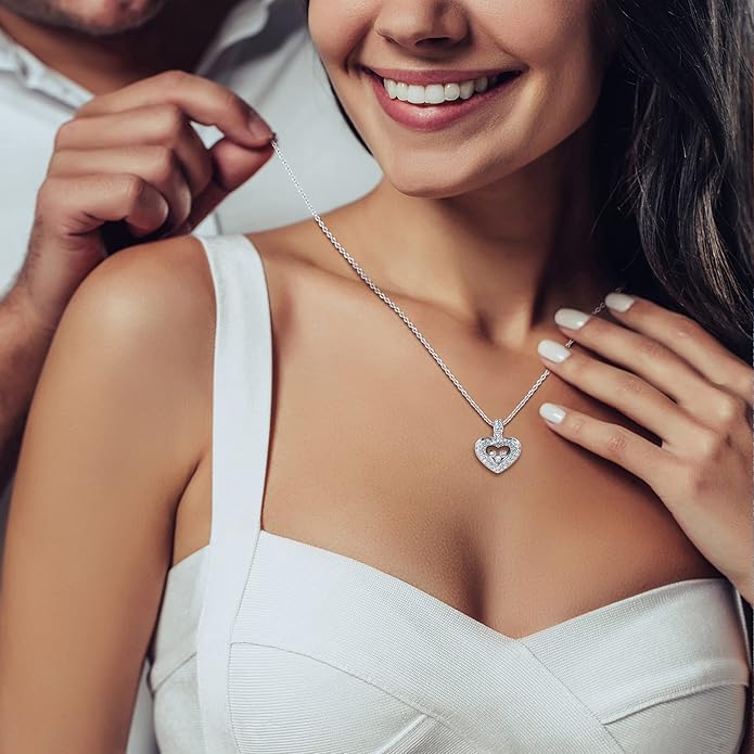 TRYNDI To My Wife Necklace from Husband - Soulmate, Girlfriend, Fiance Gift for Anniversary, Birthday, Christmas, Valentine's Day, Mother's Day - Romantic Wife Christmas Gift ideas