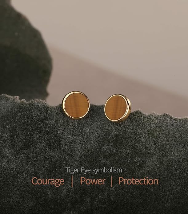 S.Leaf Gold Stud Earrings for Women 925 Sterling Silver Hypoallergenic Mother of Pearl Shell Stud Chain Earrings Friendship Jewelry Gifts for Women Her