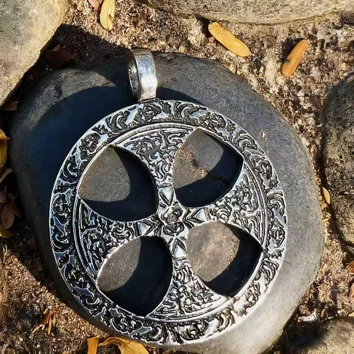 S925 Sterling Silver Viking Pendant, Norse Mythology Inspired Men's Jewelry, Perfect for Necklaces, Gift for Father's Day, Christmas, Birthday