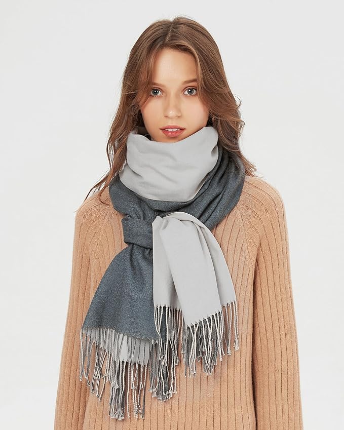 maamgic Women's Winter Scarf Soft Warm Scarf for Women Cozy Shawl Wraps for Women Lightweight Pashmina Style Wrap