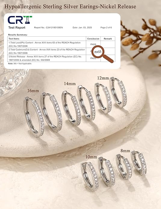 Kakonia 5 Pairs Small Sterling Silver Hoop Earrings Set for Women, 18k Gold Plated Huggie Hoop Earrings, Lightweight Hoop Earrings for Women Hypoallergenic, Cartilage Earring Sets for Multiple Piercing