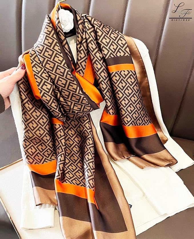 Hioyiwse Shawl Scarf For Women Lightweight Scarves Floral Pattern Formal Evening Dressesformal Shawl Summer Wraps