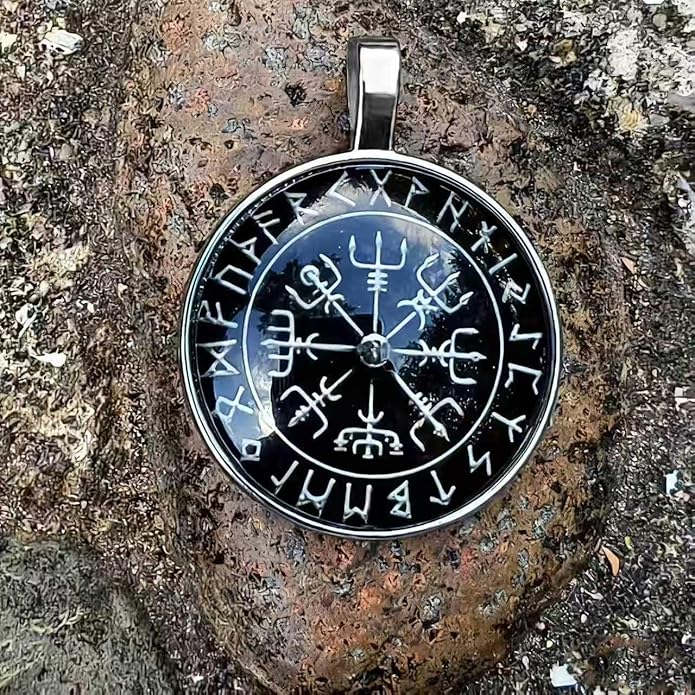 S925 Sterling Silver Viking Pendant, Norse Mythology Inspired Men's Jewelry, Perfect for Necklaces, Gift for Father's Day, Christmas, Birthday