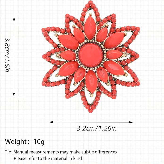 Turquoise West Cowboy Oval Tear Drop Brooch Pin for Women Retro Brooches Pins Classic Fashion Jewelry Accessories Gift