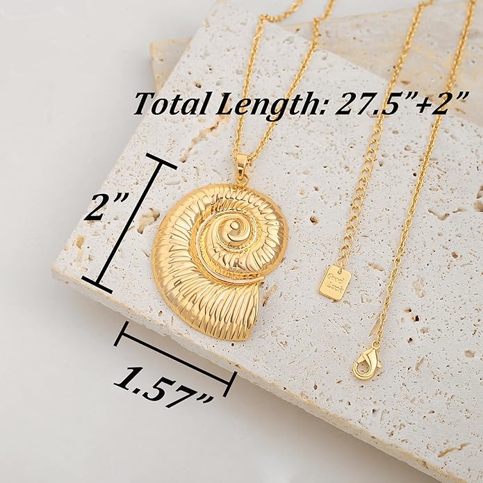 Long Pendant Necklace for Women Gold Plated Circle Long Chain Necklace Y Necklace Jewelry for Women