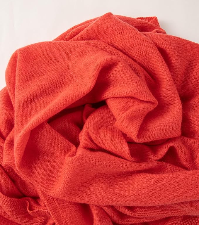 ENETIX Women's Cashmere Wool Oversized Shawl Wrap, Solid Color Pashmina Ultra Soft Stole Scarf for Women with Gift Box