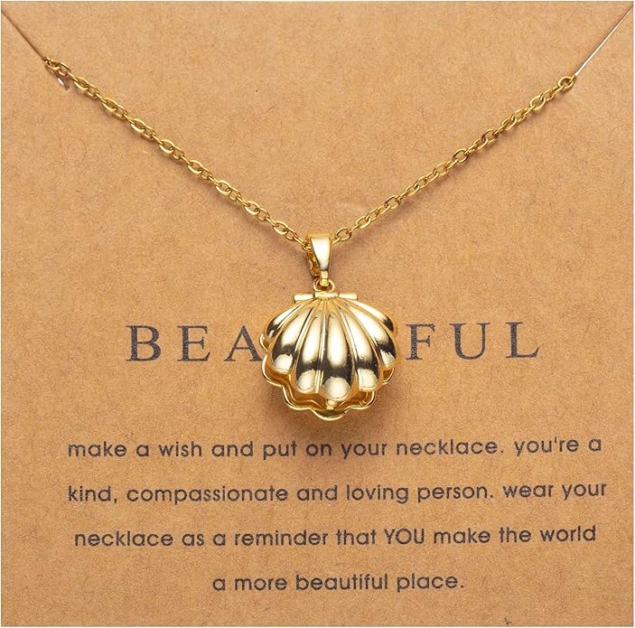 18k Gold Plated Necklace for Women Trendy Dainty Charm Evil eye Italian horn hummingbird starfish seashell bow elephant snake butterfly ladybug PendentMinimalist Delicate Jewelry for Women