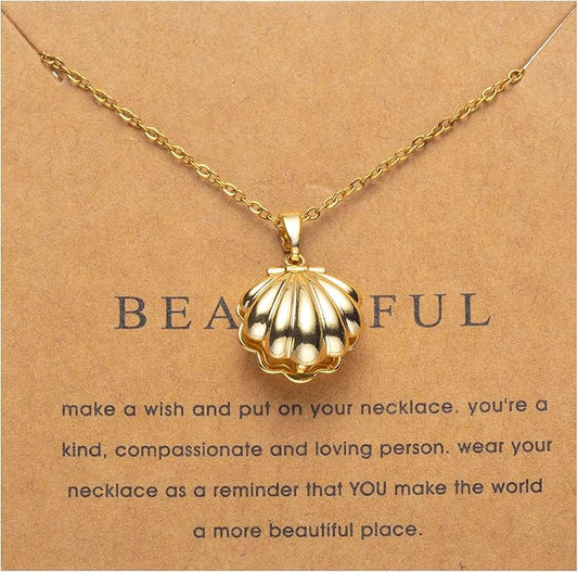 18k Gold Plated Necklace for Women Trendy Dainty Charm Evil eye Italian horn hummingbird starfish seashell bow elephant snake butterfly ladybug PendentMinimalist Delicate Jewelry for Women