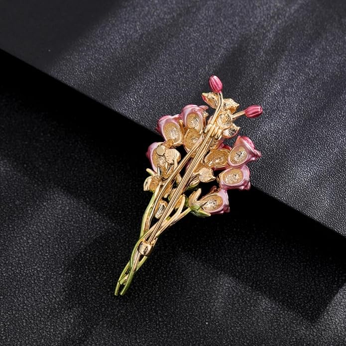 la luen Brooch Pins For Women Fashion Elegant Brooches Lapel Badges Coat Sweater Scarves Shawl Dress Accessory Wedding Party Prom Jewelry