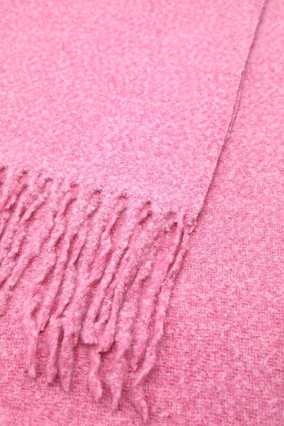 Achillea Warm Cashmere-Feel Winter Scarf – Thick Pashmina Shawl Wrap for Cold Weather