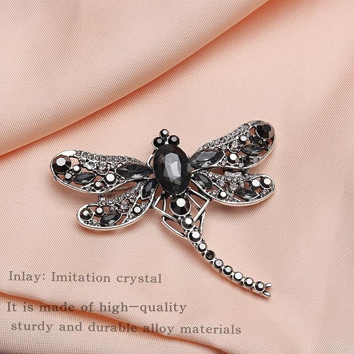 la luen Brooch Pins For Women Fashion Elegant Brooches Lapel Badges Coat Sweater Scarves Shawl Dress Accessory Wedding Party Prom Jewelry