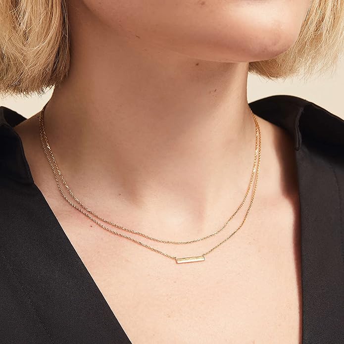 Collner 14K Gold Heart Pendant Necklace for Women Dainty Star Necklace Tiny Evil Eye Choker Necklace Boho Crescent Moon Necklace Minimalist Jewelry