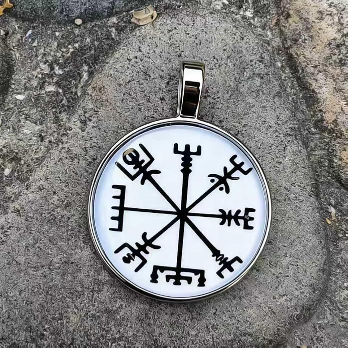 S925 Sterling Silver Viking Pendant, Norse Mythology Inspired Men's Jewelry, Perfect for Necklaces, Gift for Father's Day, Christmas, Birthday